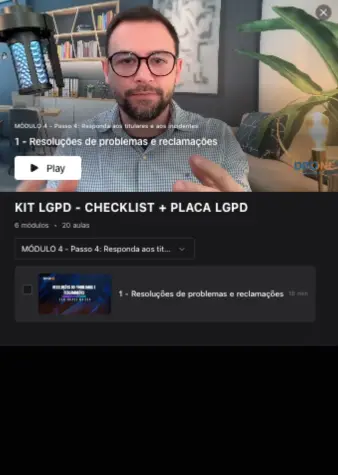 Modulo - Checklist LGPD - DPOne